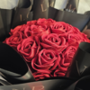 باقة ورد حمراء