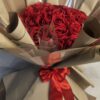 باقة وردة حمراء